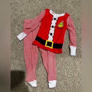 Toddler Mr Grinch Christmas Pajamas 2T (runs small)